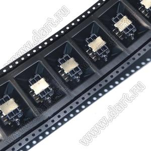 3000WV-S-2X04P (Micro-Fit 3.0™ MOLEX 043045-0818, MF30-SVE1-08, C30000VS20430LP3BW) вилка на плату двухрядная прямая SMD; шаг 3,0мм; 2x4-конт.