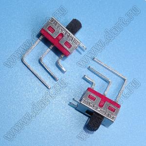 TS-13L-A1-2-Q-H(F30) переключатель движковый ON-ON; 3A 250V/5A 125V