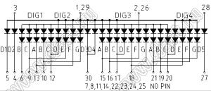 BF41501-G индикатор светодиодный