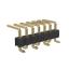 BL1217-1107M2 штыри однорядные SMD горизонтальные, тип 2; шаг 2.54мм; H=1.7мм; 7-конт.