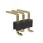 BL1217-1103M2 штыри однорядные SMD горизонтальные, тип 2; шаг 2.54мм; H=1.7мм; 3-конт.