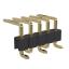 BL1217-1105M2 штыри однорядные SMD горизонтальные, тип 2; шаг 2.54мм; H=1.7мм; 5-конт.