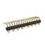 BL1217-1117M2 штыри однорядные SMD горизонтальные, тип 2; шаг 2.54мм; H=1.7мм; 17-конт.
