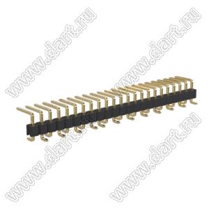 BL1317-1123M3-1.7 штыри однорядные SMD горизонтальные, тип 3; 23-конт.