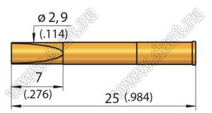 KS-113-30 гнездо контакта-пробника