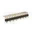 BL1217-1116M2 штыри однорядные SMD горизонтальные, тип 2; шаг 2.54мм; H=1.7мм; 16-конт.