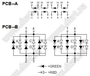 BR1020Y поле светящееся прямоугольное; желтый