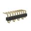BL1217-1109M2 штыри однорядные SMD горизонтальные, тип 2; шаг 2.54мм; H=1.7мм; 9-конт.