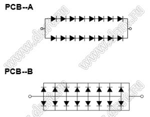 BR1436 поле светящееся прямоугольное