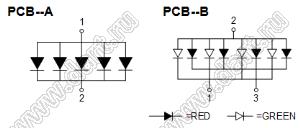 BR-F18G поле светящееся круглое; зеленый