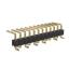 BL1217-1112M2 штыри однорядные SMD горизонтальные, тип 2; шаг 2.54мм; H=1.7мм; 12-конт.