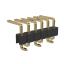 BL1217-1106M2 штыри однорядные SMD горизонтальные, тип 2; шаг 2.54мм; H=1.7мм; 6-конт.