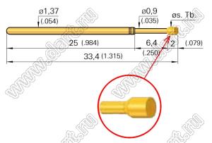 GKS-100-3-02-150A-1500 контакт-пробник