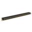 BL1225-2238R1 штыри двухрядные угловые с двойным изолятором, тип R1; шаг 2.54мм; H=2.5мм; 2x38-конт.