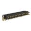 BL1225-2216R1 штыри двухрядные угловые с двойным изолятором, тип R1; шаг 2.54мм; H=2.5мм; 2x16-конт.