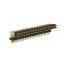 BL1220-2224R2 штыри двухрядные угловые с двойным изолятором, тип R2; шаг 2.54мм; H=2.0мм; 48-конт.