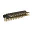 BL1225-2211N3 штыри двухрядные угловые с двойным изолятором, тип 3; шаг 2.54мм; 11-конт.