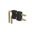 BL1225-2201R1 штыри двухрядные угловые с двойным изолятором, тип R1; шаг 2.54мм; H=2.5мм; 2x1-конт.