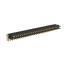 BL1225-2229R1 штыри двухрядные угловые с двойным изолятором, тип R1; шаг 2.54мм; H=2.5мм; 2x29-конт.