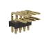 BL1225-1204R2 штыри двухрядные угловые, тип R2; шаг 2.54мм; H=2.5мм; 2x4-конт.