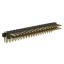 BL1225-2219N3 штыри двухрядные угловые с двойным изолятором, тип 3; шаг 2.54мм; 19-конт.