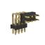 BL1220-2204R2 штыри двухрядные угловые с двойным изолятором, тип R2; шаг 2.54мм; H=2.0мм; 8-конт.