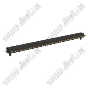 BL1315-1139Z-PG штыри однорядные SMD горизонтальные с направляющими в плату; 39-конт.