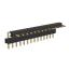 BL1217-2114R2 штыри однорядные угловые с двойным изолятором, тип R2; шаг 2.54мм; H=1.7мм; 14-конт.