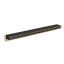 BL1225-2236R1 штыри двухрядные угловые с двойным изолятором, тип R1; шаг 2.54мм; H=2.5мм; 2x36-конт.