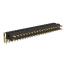 BL1225-2220R1 штыри двухрядные угловые с двойным изолятором, тип R1; шаг 2.54мм; H=2.5мм; 2x20-конт.