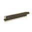 BL1220-2227R2 штыри двухрядные угловые с двойным изолятором, тип R2; шаг 2.54мм; H=2.0мм; 54-конт.
