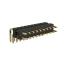 BL1225-2210R1 штыри двухрядные угловые с двойным изолятором, тип R1; шаг 2.54мм; H=2.5мм; 2x10-конт.
