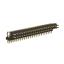 BL1225-2223R2 штыри двухрядные угловые с двойным изолятором, тип R2; шаг 2.54мм; H=2.5мм; 2x23-конт.
