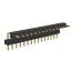 BL1217-2115R2 штыри однорядные угловые с двойным изолятором, тип R2; шаг 2.54мм; H=1.7мм; 15-конт.