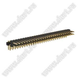 BL1225-2228N3 штыри двухрядные (перемычки) с двойным изолятором, тип 2; 28-конт.