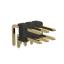 BL1220-1203R1 штыри двухрядные угловые, тип R1; шаг 2.54мм; H=2.0мм; 2x3-конт.