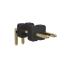 BL1410-2102R штыри однорядные с двойным изолятором угловые; 2-конт.