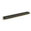 BL1225-2231R1 штыри двухрядные угловые с двойным изолятором, тип R1; шаг 2.54мм; H=2.5мм; 2x31-конт.