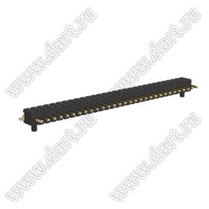 BL1315-1130Z-PG штыри однорядные SMD горизонтальные с направляющими в плату; 30-конт.
