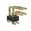 BL1215SM-1202PG-1.5 штыри двухрядные SMD горизонтальные угловые с двойным изолятором с направляющими в плату; 2x2-конт.