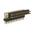 BL1220-2212R2 штыри двухрядные угловые с двойным изолятором, тип R2; шаг 2.54мм; H=2.0мм; 24-конт.