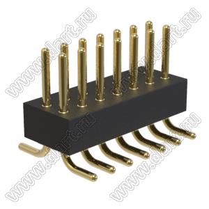 BL3614-16207M штыри цанговые вертикальные для поверхностного (SMD) монтажа