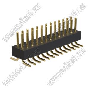 BL3614-16213M штыри цанговые вертикальные для поверхностного (SMD) монтажа