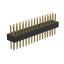 BL3614-19216S штыри цанговые прямые двухрядные; 2x16-конт.