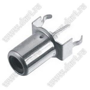 RCA-117-13.5W (AV1-8.4-11A) гнездо RCA "тюльпан" белый на плату