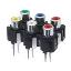RCA-606B блок 6 гнезд RCA "тюльпан" с креплением на панель