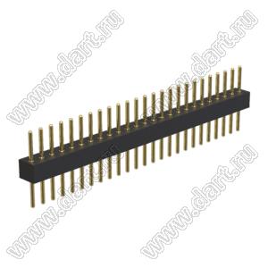 BL3614-21125S-081 штыри цанговые прямые однорядные; 25-конт.