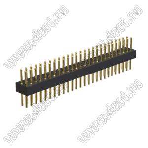 BL3614-19226S штыри цанговые прямые двухрядные; 2x26-конт.