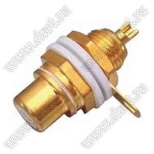 RCA-113D гнездо RCA "тюльпан" на плату