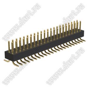 BL3614-16222M штыри цанговые вертикальные для поверхностного (SMD) монтажа